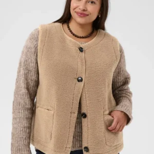 Kaffe curve KClinnea Teddy Vest w6