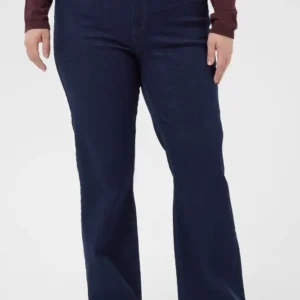 Kaffe curve KClaurina Flared Full Length Jeans f6