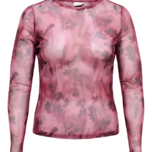 Only carmakoma CARJUNGLE L/S O-NECK TOP JRS