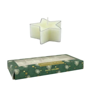 Deco Kaars Stars Set 8