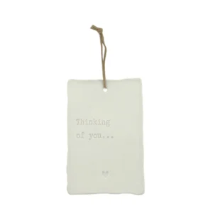 Home society Ornament Letter Art Thinking of you