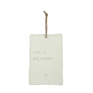Home society Ornament Letter Art Love around