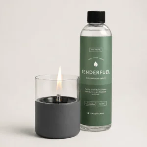 Tenderflame Lilly 10 Set Dark Grey + Tenderfuel