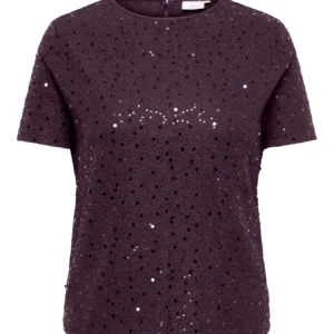 Only carmakoma CARWHAM 2/4 O-NECK SEQ TOP JRS