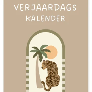 Verjaardagskalender Animal